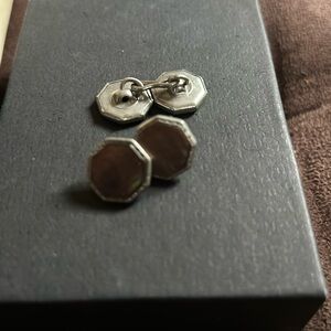 Art deco cuff links